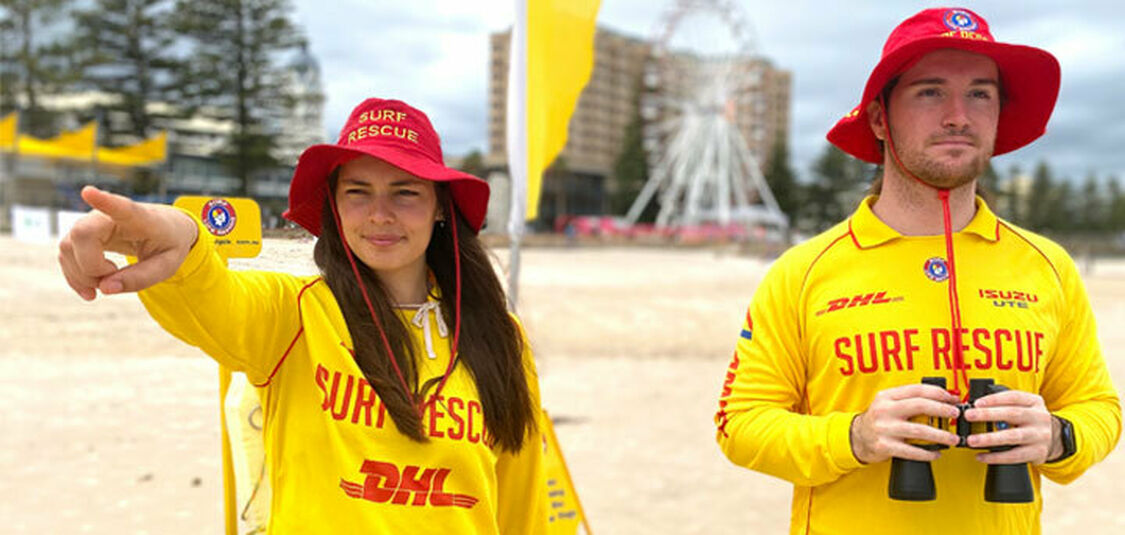 Lifeguards on patrol to keep beachgoers safe