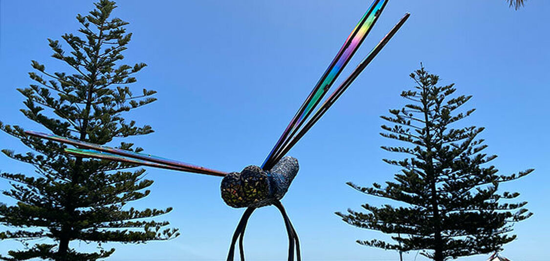 Outdoor sculptures back in our neighbourhood