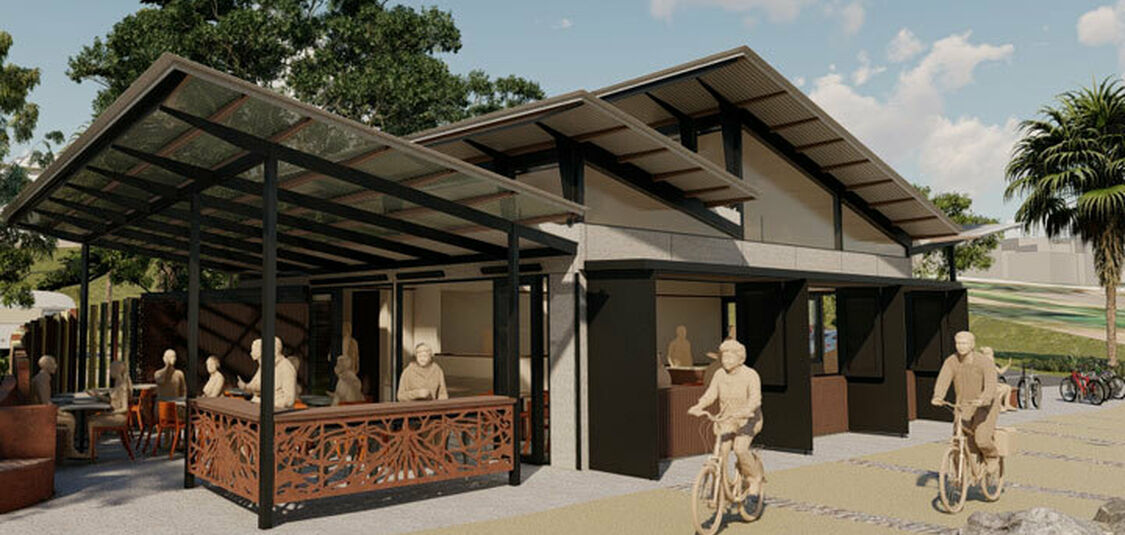 Work on new Kingston Park Kiosk underway