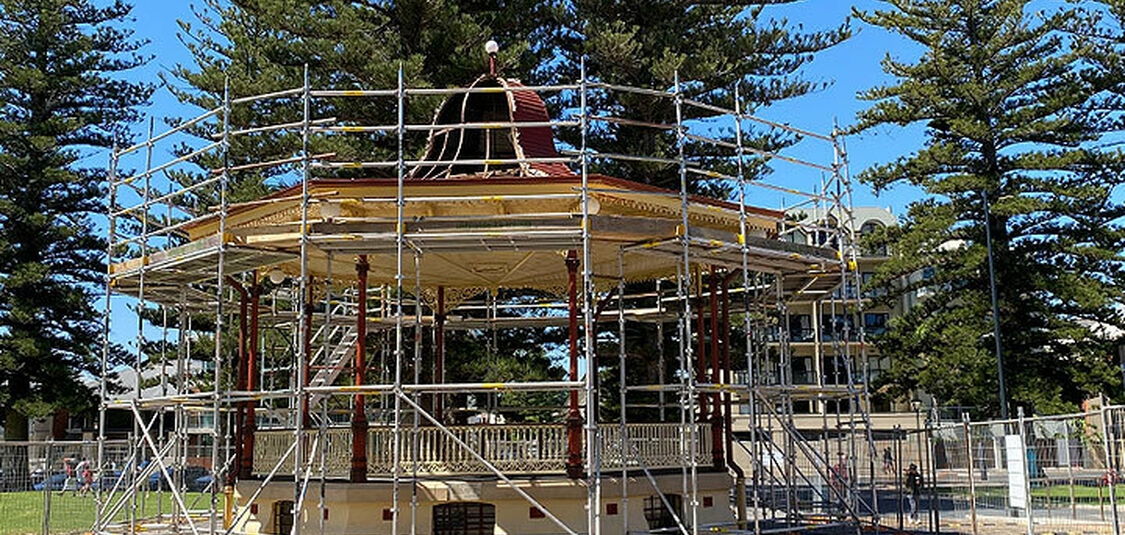 Makeover for Glenelg’s historic rotunda