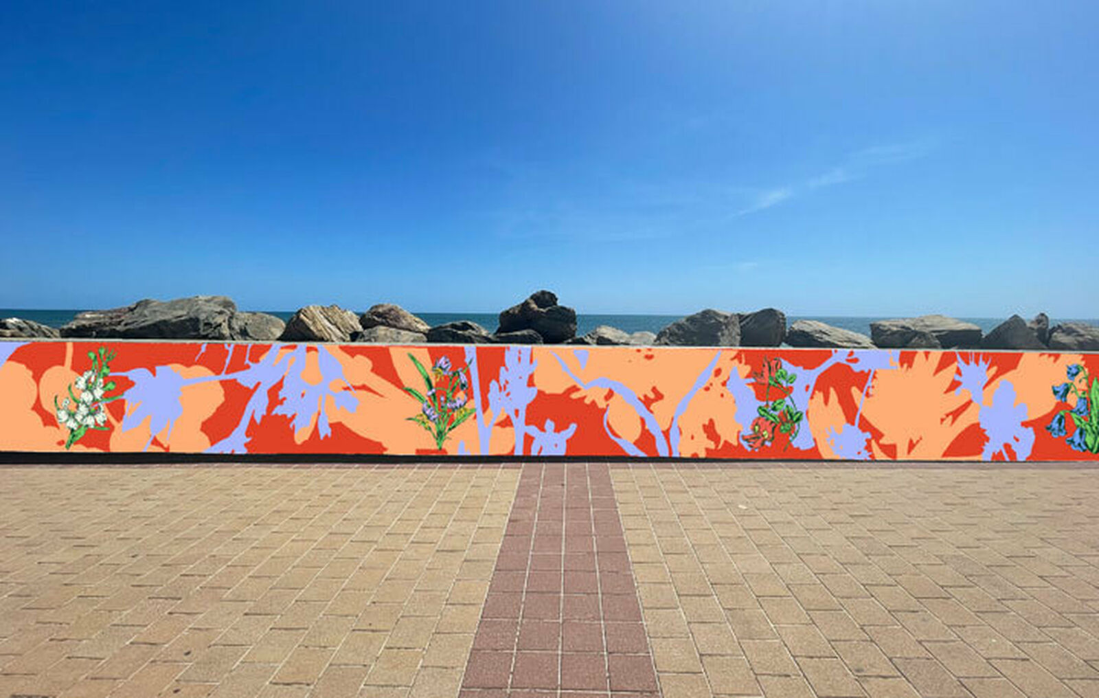 New mural for Glenelg Esplanade City of Holdfast Bay