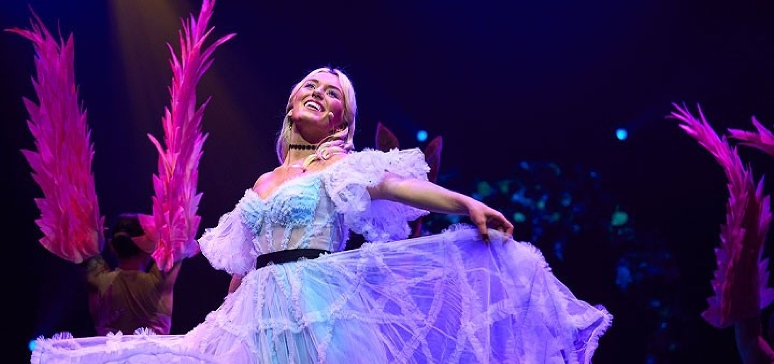 Layla Schillert of Cirque Alice production