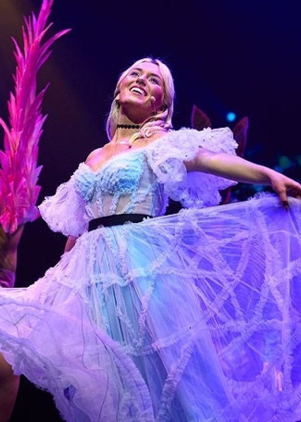 Layla Schillert of Cirque Alice production