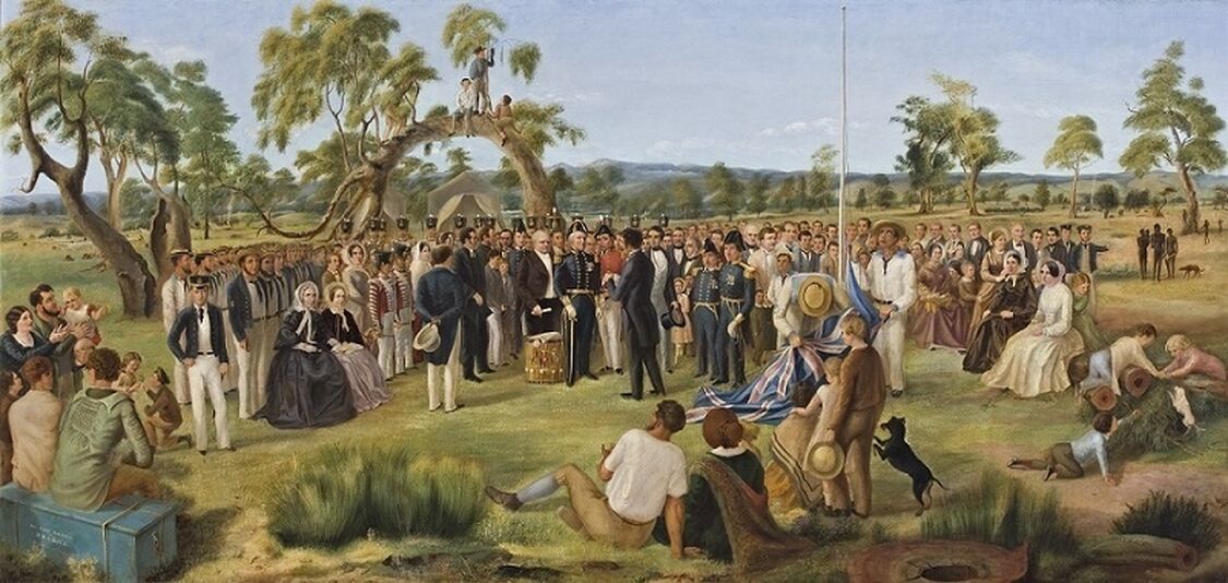 painting of proclamation day