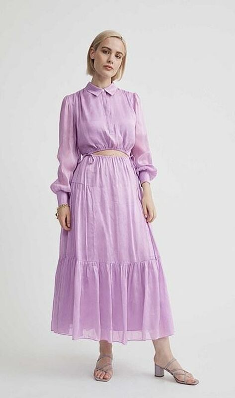 Cut out midi dress