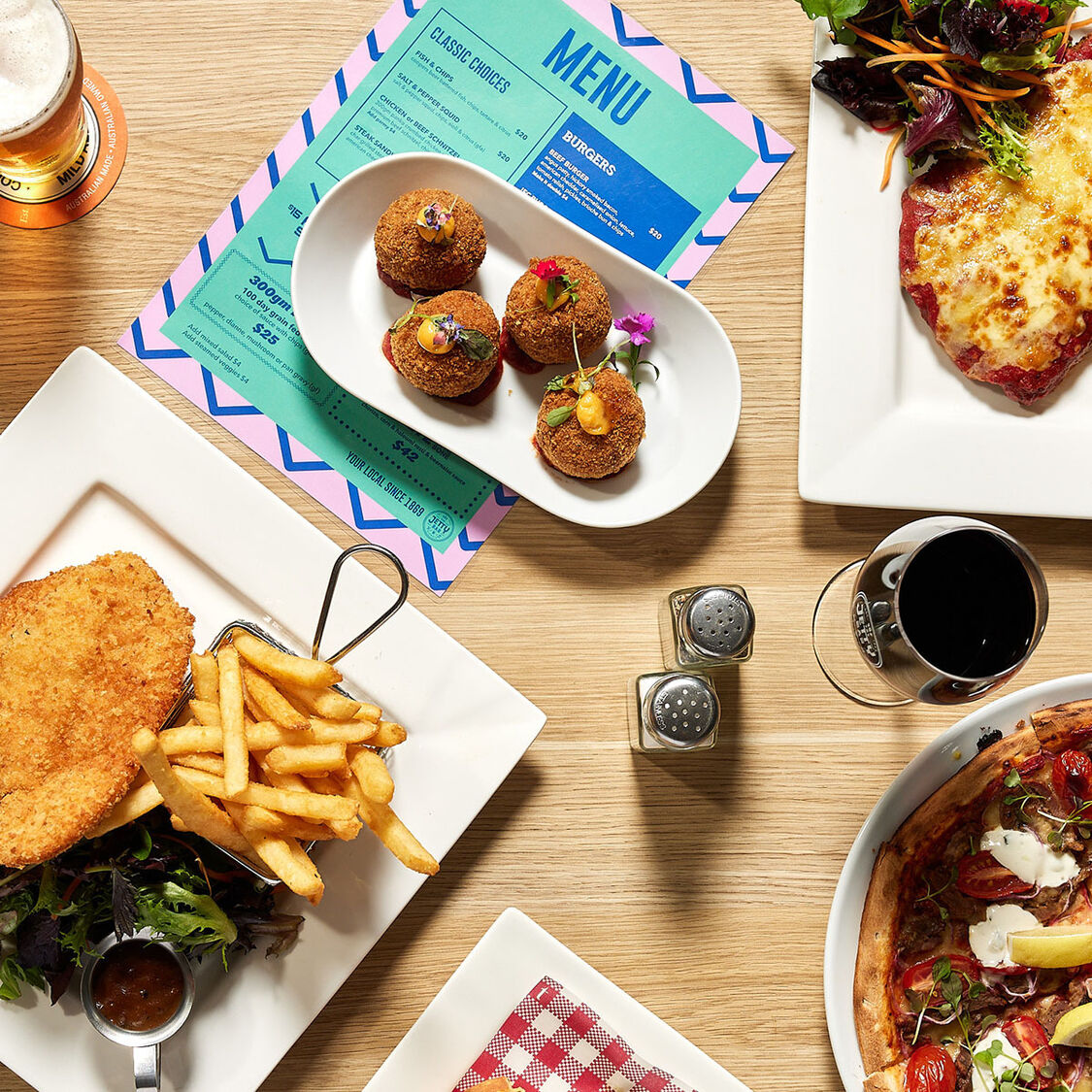 Delicious eats at Jetty Bar