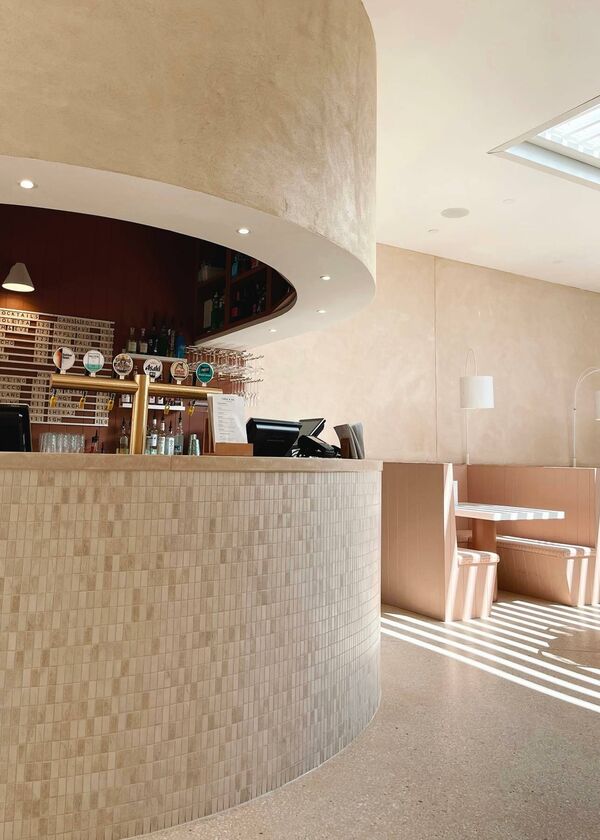 Bar at Terra and Sol Beer Garden