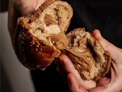 Biscoff Hot Cross Bun 1