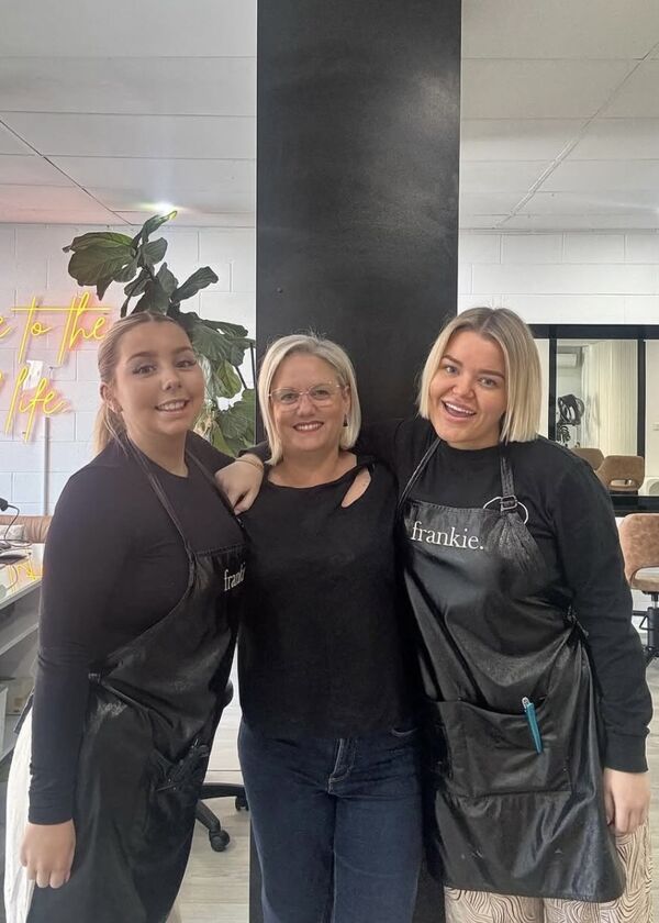 Staff from frankie hair