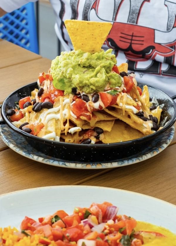 bowl of nachos